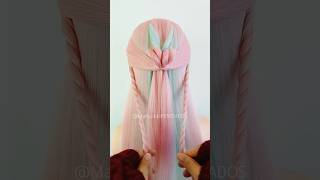 Easy hairstyle for girls 🎀 #braids #beauty #hair #viral #hairstyles