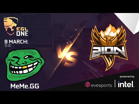 EGL One Season 2 - Meme.GG vs Zion Esports BO3 Lower Bracket Round 2