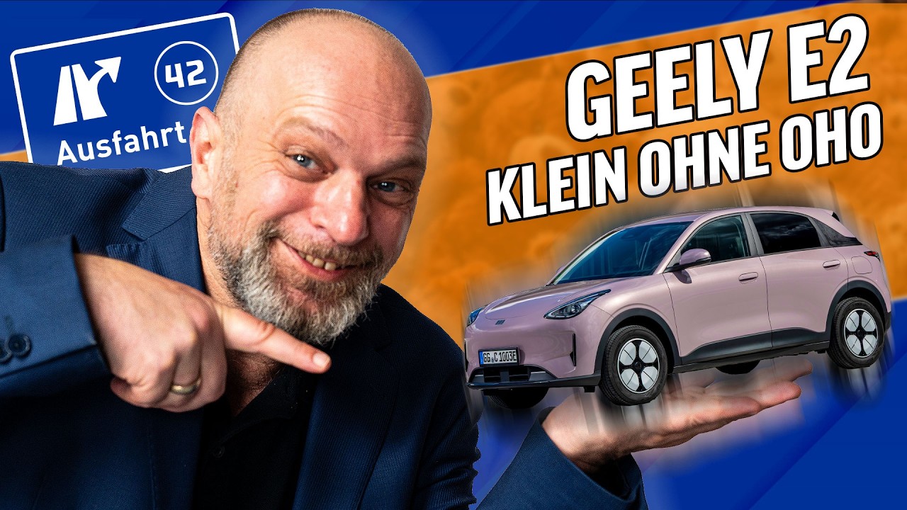 Geely E2 - 20.000 Euro aber preiswert mit Schwächen: E-Kleinwagen | Ausfahrt.tv Show s01e36