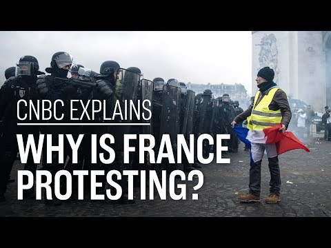 【國際時事】回顧黃背心事件：法國人究竟在抗議什麼？ (Why is France protesting? | CNBC Explains)