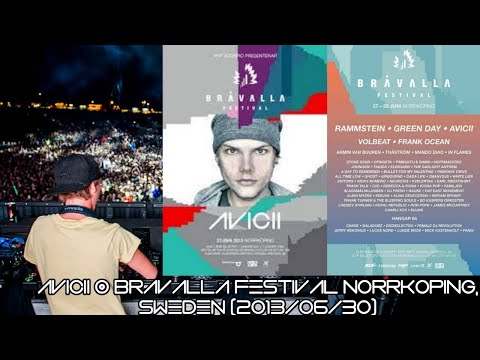 Avicii @ Bravalla Festival Norrkoping, Sweden (2013/06/30)
