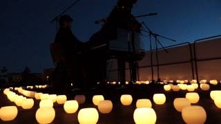 Música sobre el Duero: David Gómez, Piano y 200 Velas en el Puente de Piedra