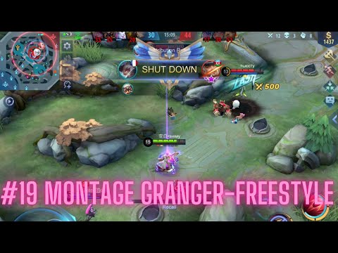FREESTYLE GRANGER???!!! - #19 GRANGER MONTAGE - BEST RANK MOMENTS - MLBB