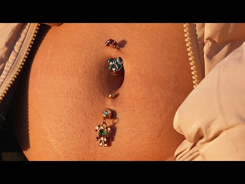 Most Festive Jewelry for a Double Belly Button Piercing!