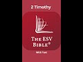 The ESV Audio Bible, 2 Timothy Chapter 1