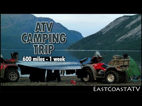 1000 km Newfoundland ATV Adventure in 2.5 minutes! |ATV Trip of a Lifetime