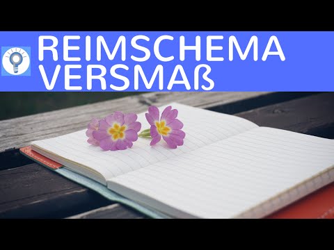 Versmaß (Metrum) - Kadenzen - Reimschema & Gedichtformen erkennen & bestimmen - Gedichtanalyse 2