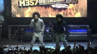 Les Twins, M357 Battlezone 2010 throwback (2/2) - Elite Force Crew & showcase perf