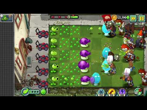 Plants vs Zombies 2 gameplay - Piñata Party - 25/05/2021