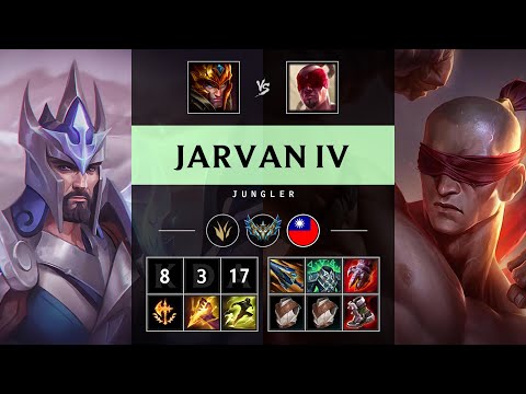 Jarvan IV Jungle vs Lee Sin - TW Challenger Patch 25.13