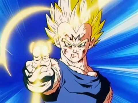 MAJIN VEGETA VS Goku