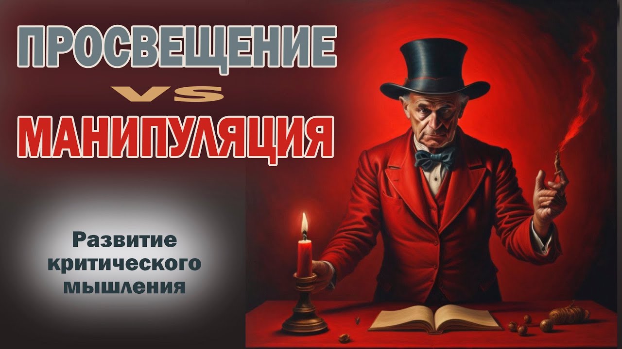 Просвещение и манипуляция, в чем разница? Как их различать? Развитие критического мышления,