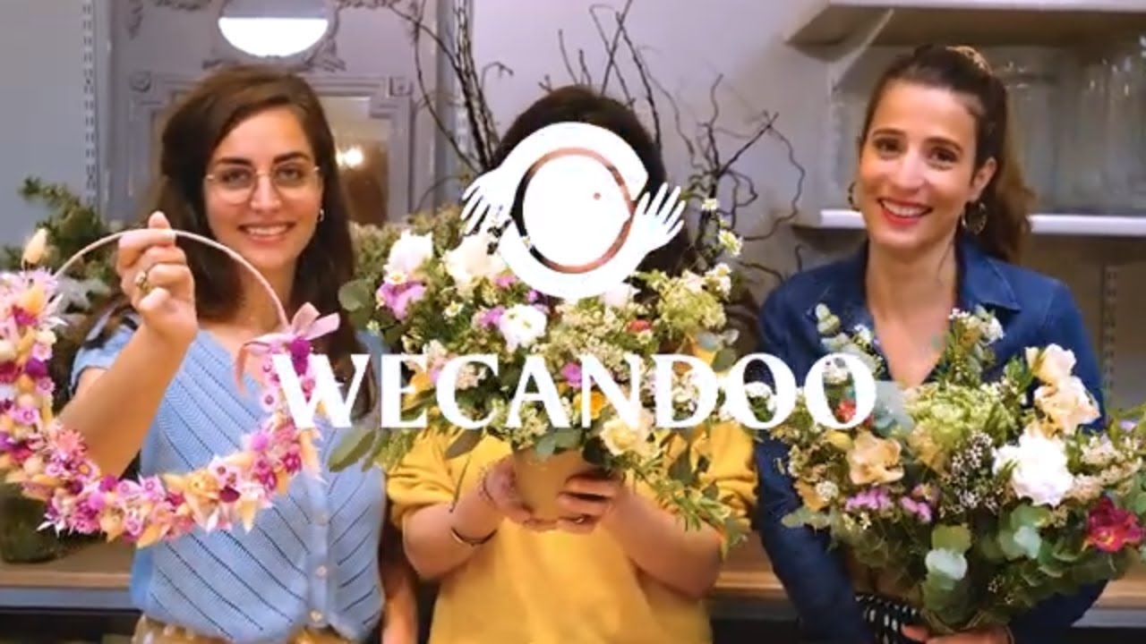 Composez votre bouquet de fleurs fraîches de saison - Vidéo