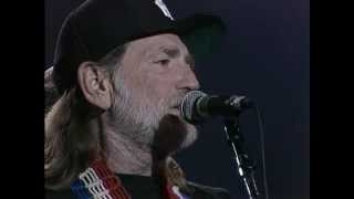 Willie Nelson - Whiskey River &amp; Stay A Little Longer &amp; Blue Eyes Crying in the Rain (Farm Aid 1990)