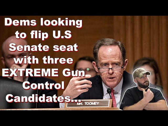 Dems have 3 MASSIVE Gun Control candidates trying to flip U.S Senate seat... ALL the Gun Control...