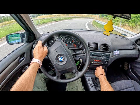 2001 BMW 3 E46 [2.0 150HP] | POV Test Drive #1277 Joe Black