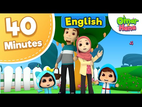 Omar & Hana | 40 minutes compilation of series | Islamic Cartoons