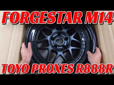 I bought Forgestar Custom M14 Wheels and Toyo R888R for my C6 Corvette!