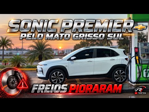 🔥Santa Rita do Pardo/MS Chevrolet Sonic Premier 1.0 Turbo 2027 l Teste de Longa Duração 