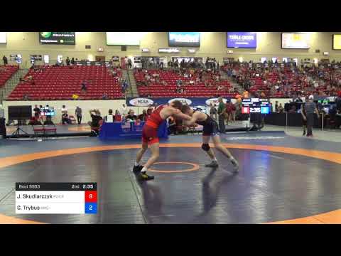 2018 Marine Corps US Open/UWW Junior Freestyle 61 Con 16 #2 - Jack Skudlarczyk (PWCRTC) Vs. Cody T