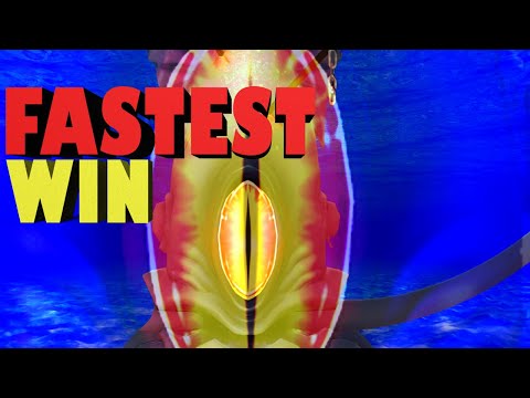 Colossal Squid Boss Defeated by Ancient Megalodon SUPER FAST! WORLD RECORD!!? | HUNGRY SHARK WORLD