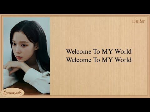 aespa Welcome To MY World (Feat. nævis) Easy Lyrics