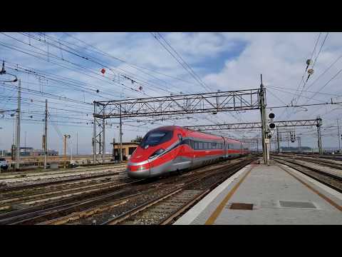 UltraHD 4K Frecciarossa 1000 ETR1000-38 with train AV 8419 Roma-Torino