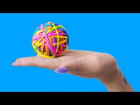 15 DIY SIMPLE LIFE HACKS WITH RUBBER BANDS