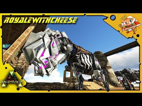 ARKeaology Event, Taming Tek Rex And Dilo Masks - ARK: RAGNAROK [DLC GAMEPLAY E52]
