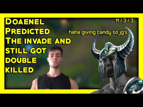Doaenel Predicted the Invade and STILL got Double Killed 1v2 - Mid Tryndamere Yasukeh