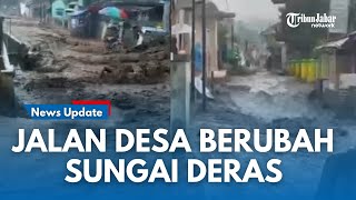 Download lagu UPDATE BANJIR !!! Warga Histeris Tetiba Banjir Bandang Menyapu Jalan Desa Cisurupan, Garut mp3