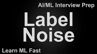 Label Noise in Machine Learning Explained in 60 Seconds | What is Label Noise?