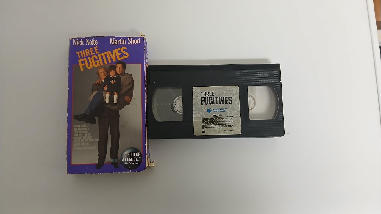 Opening to The Three Fugitives 1989 VHS 60fps