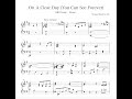 "On A Clear Day (You Can See Forever)" Bill Evans solo piano transcription