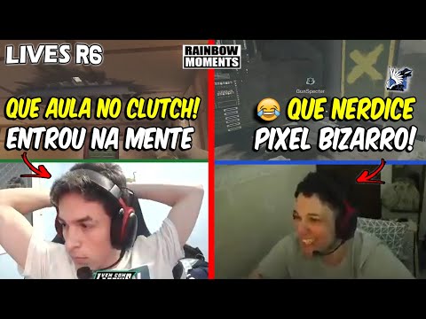 LAGONIS ENTRANDO NA MENTE NO 1V1, ESCONDERIJO BIZARRO DA AZAMI 🤣🤣 - MELHORES MOMENTOS LIVES R6