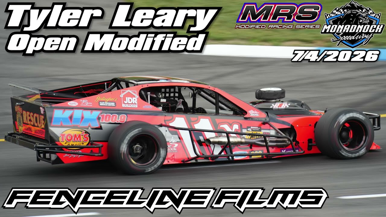 Tyler Leary Open Modified at Mondadnock Speedway 2026