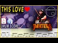 This Love Pantera DRUM SCORE Sheet Music 62 DRUMSCRIBE