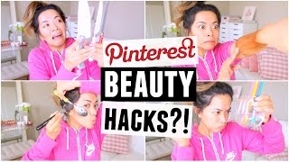 Pinterest Beauty Hacks TESTED! by ThatsHeart