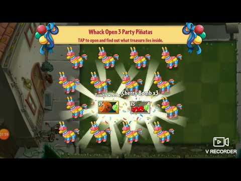 Plants vs Zombies 2 - Piñata's Party Event 3 June 2020 Strategy