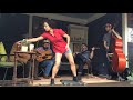 Miss Moonshine Buckdancing "Billy in the Low Ground" - American folk music @ Chomp & Stomp fest
