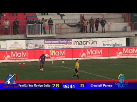 Femi-CZ VEA Rugby Rovigo Delta vs. Crociati Rugby FC 26/11/2011