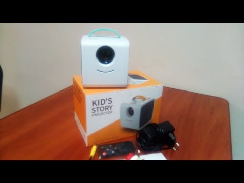 Обзор проектора KIDS STORY projector. KIDS STORY projector. 儿童故事投影机. बच्चों की कहानी प्रोजेक्टर. Куб