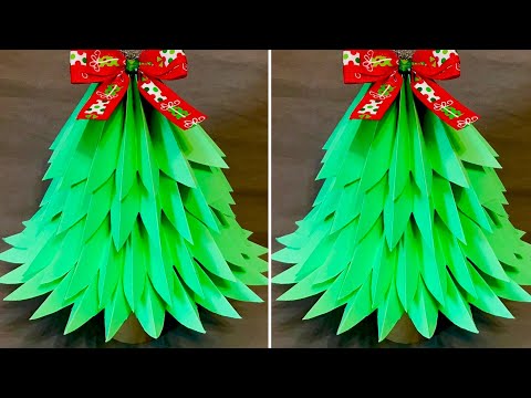ШИКАРНАЯ ЁЛОЧКА из БУМАГИ Своими руками Новогодние поделки / Diy Christmas tree