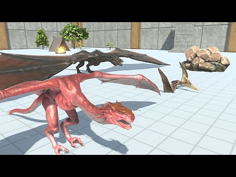 FLYING UNITS VS FACTION - Animal Revolt Battle Simulator