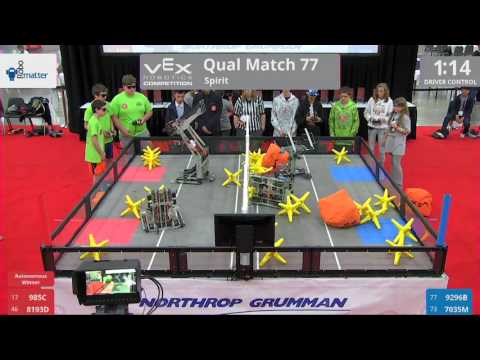 2017 VRC-MS Spir Q77 - 985C 8193D vs 9296B 7035M - 33 to 16