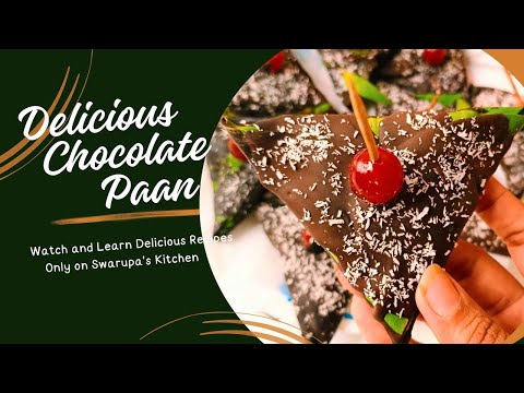 Chocolate Paan | Chocolate Paan Recipe | How to make Chocolate paan | #viral #viralvideo #explore