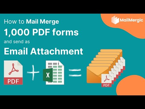 🔥How to Mail Merge PDFs with Email Attachments, Custom Subject & CC/BCC — in 5 Minutes!