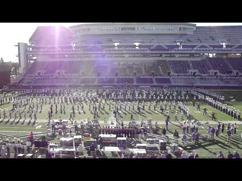 JMU Marching Royal Dukes - Somewhere Over the Rainbow/Defying Gravity - Postgame 10.15.11