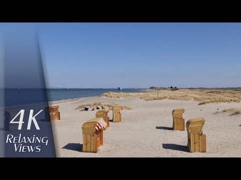 4K UHD Relaxing Video: German Seaside Resorts - Heiligenhafen, Timmendorfer Strand, Kellenhusen