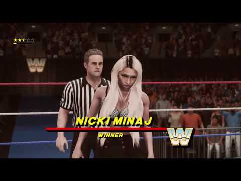 WWE 2K18 Taylor Swift vs Nicki Minaj
